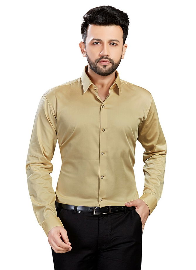 Outluk 1427 Office Wear Cotton Satin Mens Shirt Collection 